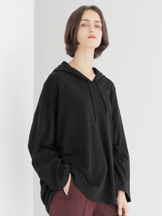 OVERFIT HOODIE_BLACK