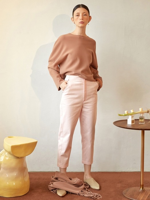 Macaron Chino Pants_Baby Pink