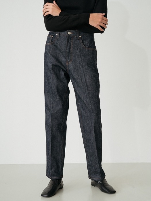 fleece lined nep jean (denim)