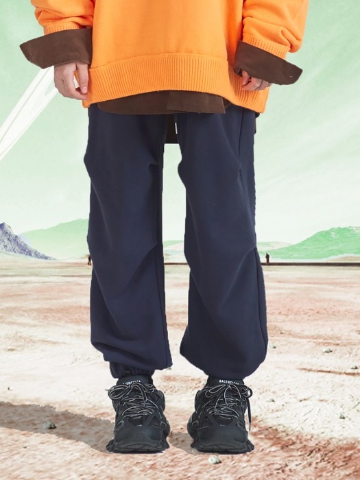 JOGGER LOUNGE PANTS (NAVY)