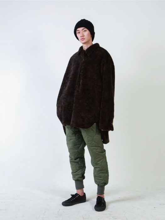 [UNISEX BRAND] MACHHA FUR SHIRT_OLIVE