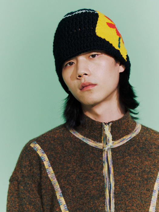 MISU A BARBE★韓国★人気★個性派★FLOWERING BUCKET ALL BLACK 미수아바흐브(MISU A BARBE) - 감도 깊은 취향 셀렉트샵 29CM