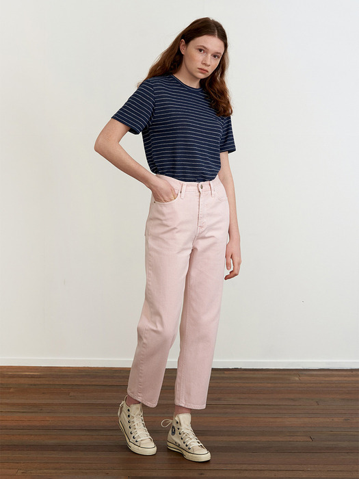 DYEING PANTS - WASHED PINK