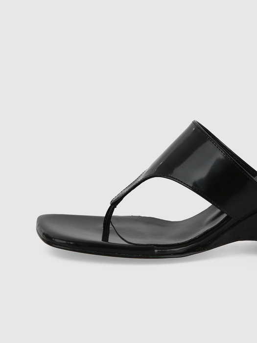 FLIP FLOP WEDGE - BLACK