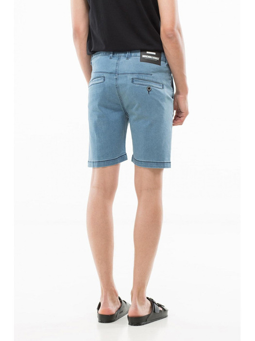 WOOD SHORTS - Light blue 