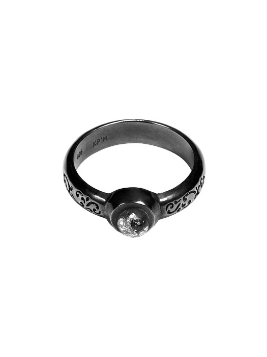 FOUNTAIN ring (BLACK)