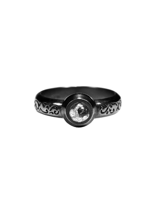 FOUNTAIN ring (BLACK)