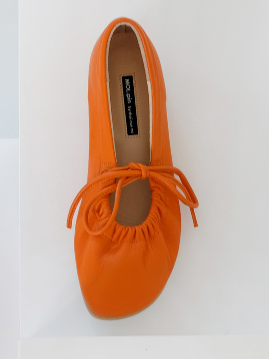 Ballerina flat shoes_orange