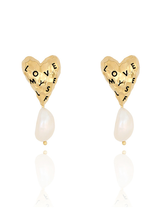 Eunoia baroque pearl earring