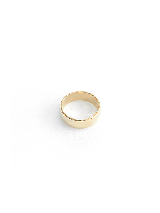 flat ring gold