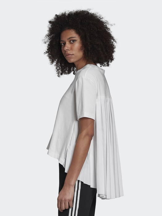 ????][FU3761] PLEATED TEE_WHITE