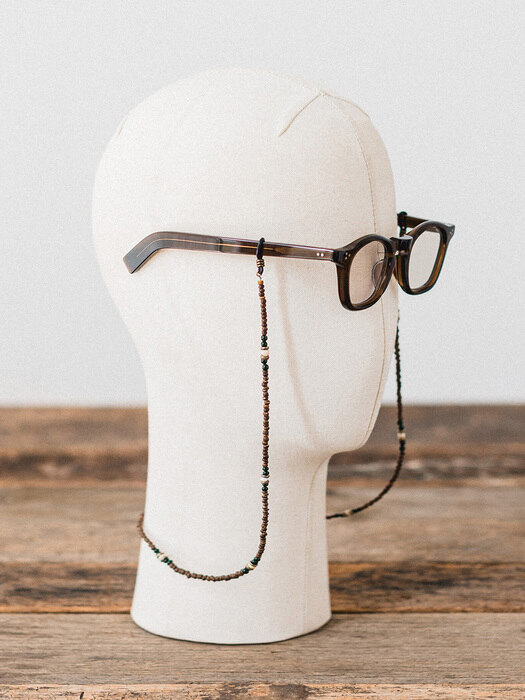 CP WOOD GLASSES STRAP (brown)