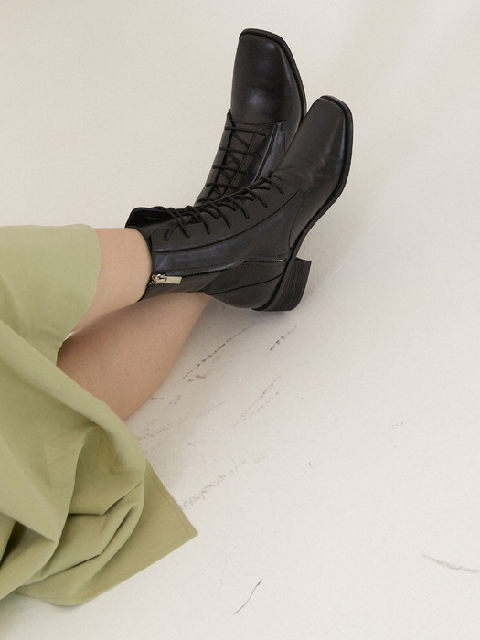 durham ankle boots - black
