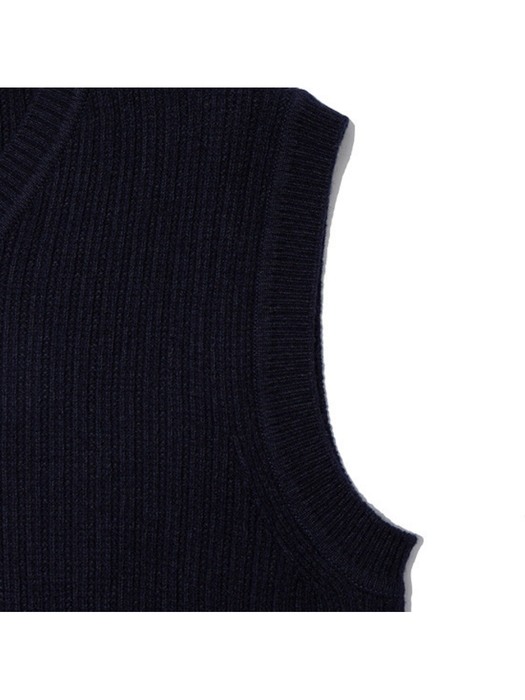 texture knit vest_CWWAA19651NYD