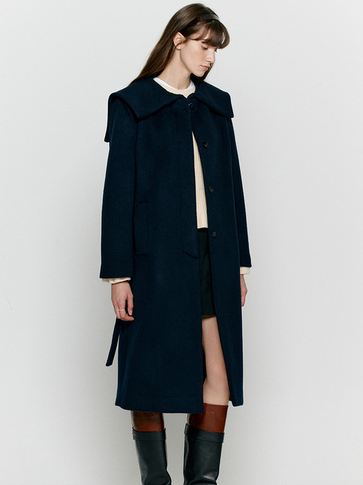 Sailor long coat - Navy