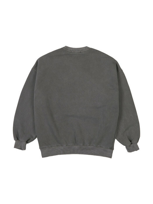 [UNISEX] DYEING ROUND MTM_CHARCOAL