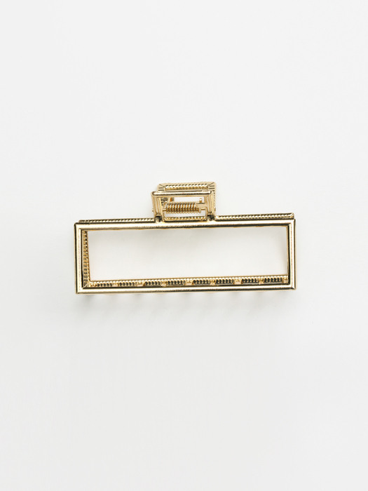 SQUARE HAIRPIN GOLD
