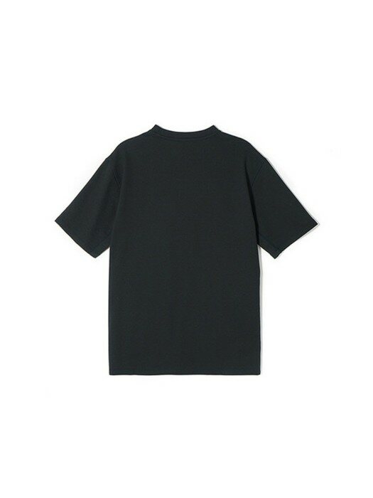 woven top basic t-shirt_CWTAM21411GRD