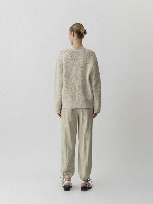 Soft Knotted Pants / Sage