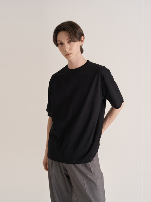 Chian Stitch T-Shirt (Black)