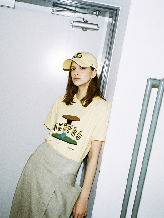 [EXCLUSIVE] Newtro Table T-Shirt, Butter