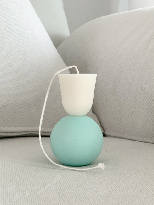 칼라 캔들 (Calla Candle in Tiffany Blue)