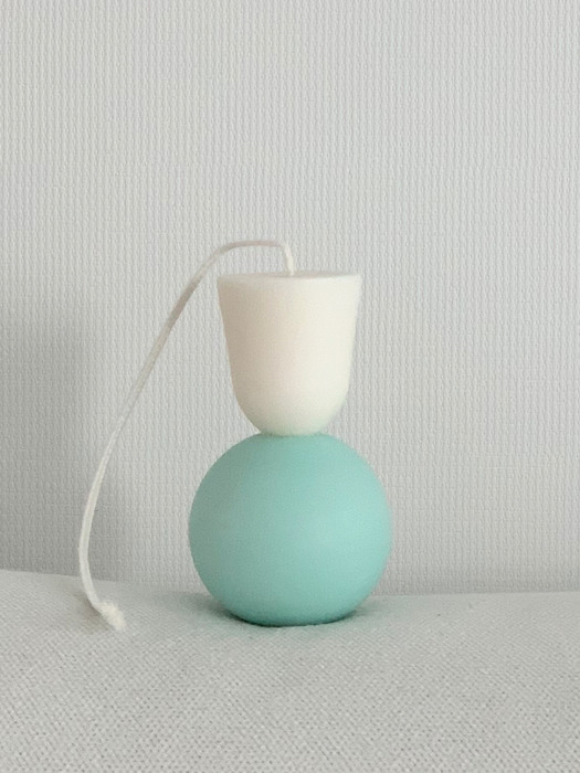 칼라 캔들 (Calla Candle in Tiffany Blue)