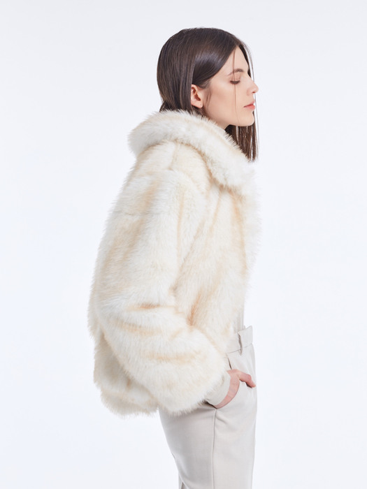 ECO SOFT FUR JACKET_(3 Color)