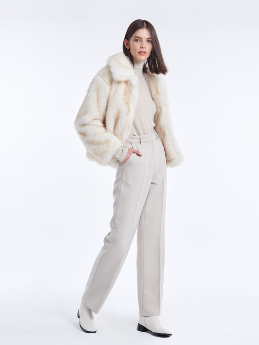 ECO SOFT FUR JACKET_(3 Color)