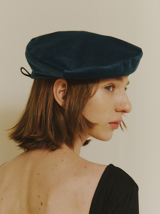 ][Let there be light] Velvet beret (2colors)