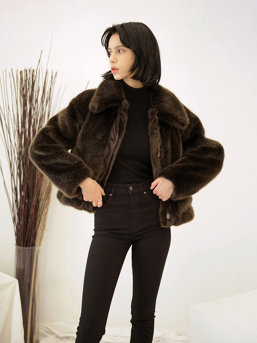 Faux Fur Coat