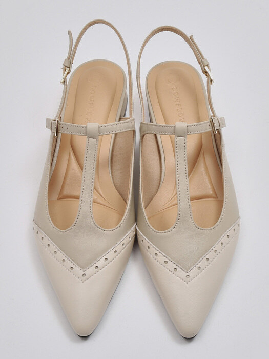 1458 Twings Wing-Tip Slingback Hill