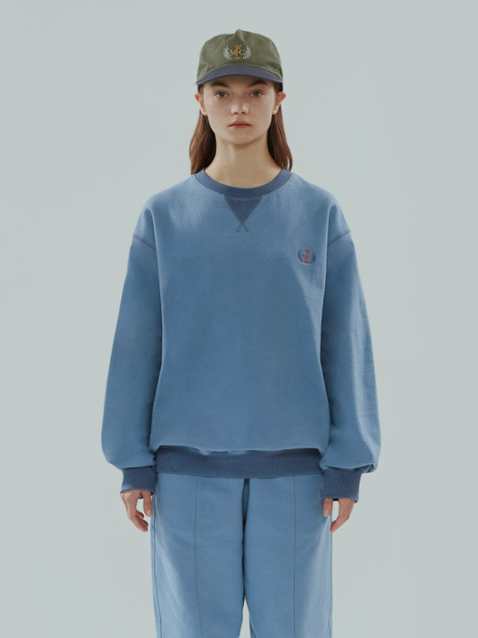 ROYAL CREST SWEATSHIRT ash blue