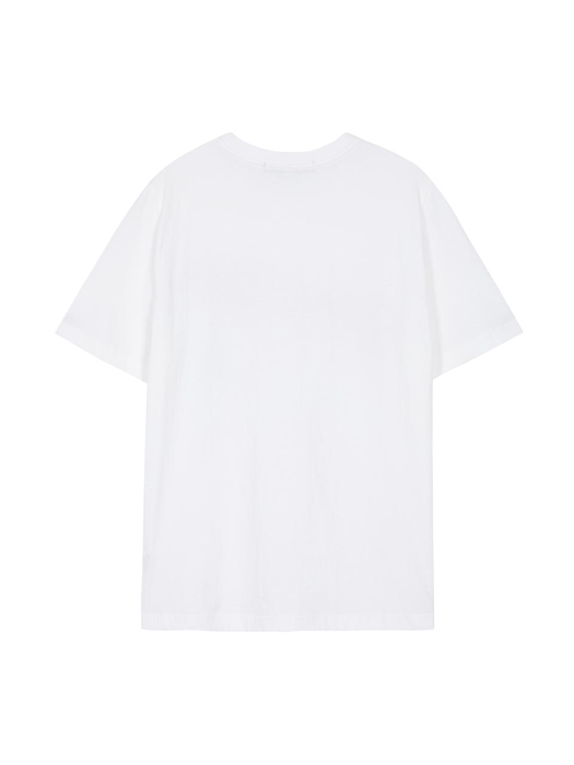 GETAWAY T-shirt in White VW2ME121-01