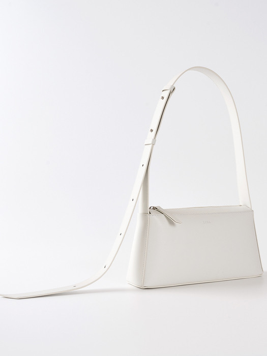 Oblique bag(Stone white)