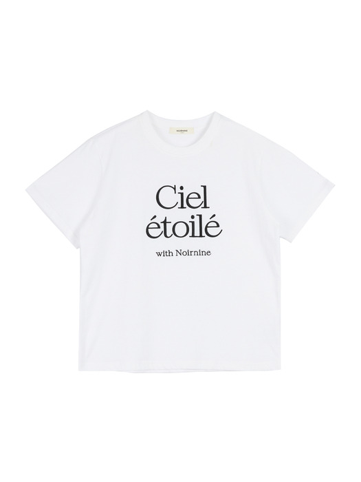 Ciel etoile T-shirts [BLACK]