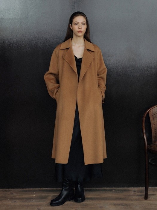 [Premium] Cashmere-blend Handmade Coat_3color