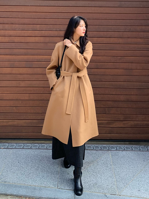 [Premium] Cashmere-blend Handmade Coat_2color