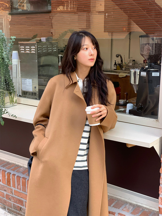 [Premium] Cashmere-blend Handmade Coat_2color