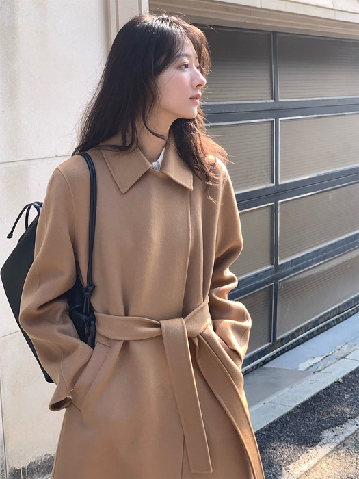 [Premium] Cashmere-blend Handmade Coat_2color