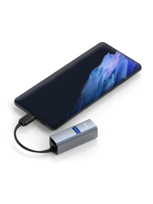 C타입 USB 3.2 5TB 지원 미니 3포트 허브 HUB-51