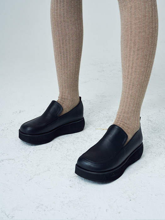 [단독]Bony flatform loafer (3 COLORS)