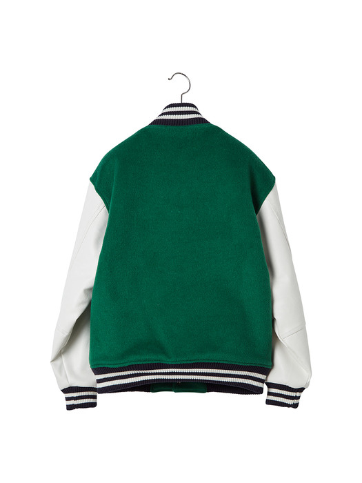 NEW CLASSIC ARCHIVE STADIUM WOOL JUMPER GREEN