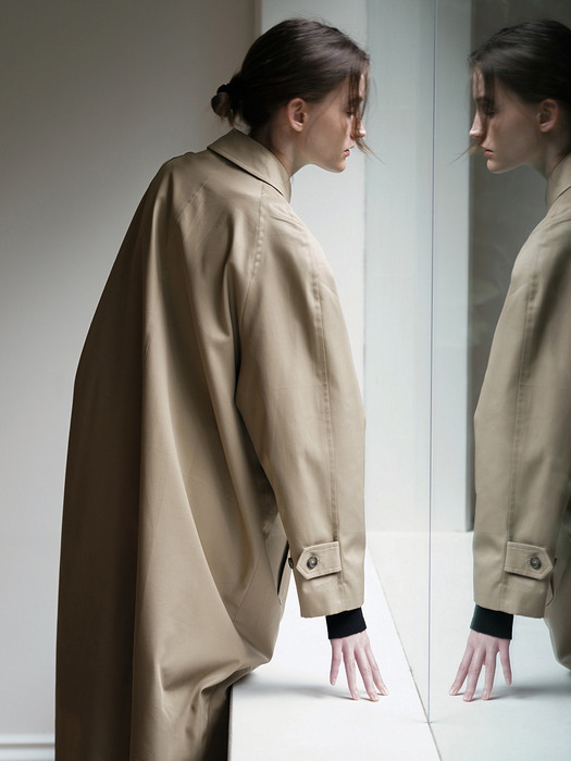 Single Trench coat - Beige