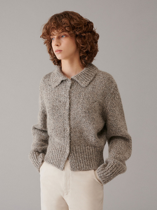 PEANUT CARDIGAN (BROWN)