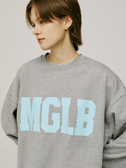 MGLB UNIV SWEATSHIRTS (MELNGEGREY)