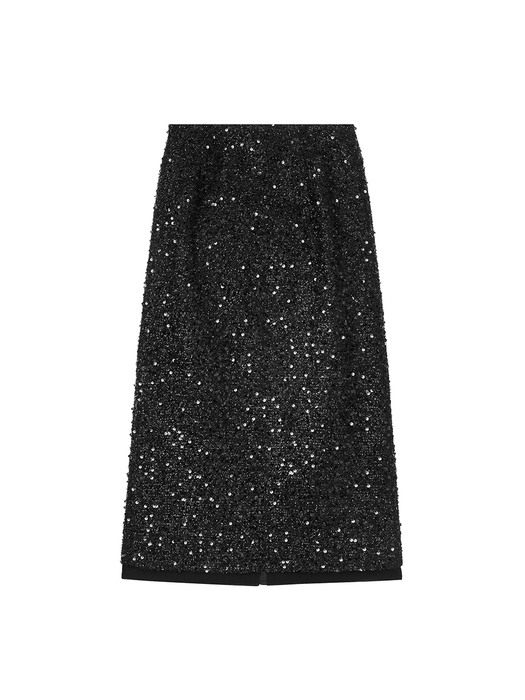 Della Spangle Tweed Skirt VC2278SK006M