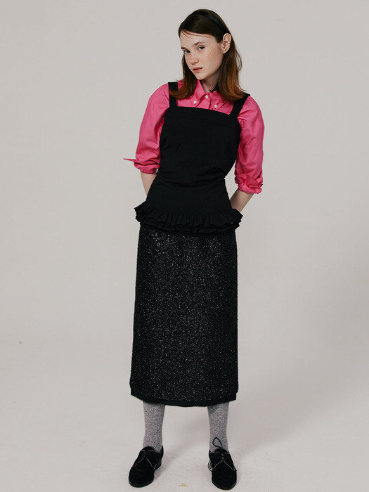 Della Spangle Tweed Skirt VC2278SK006M