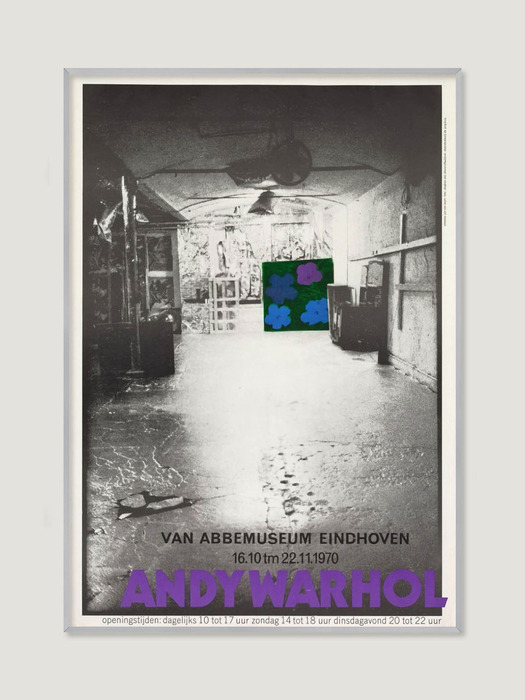 [얀 반 툰] Andy Warhol 1970 (액자 포함) 61.4 x 88 cm