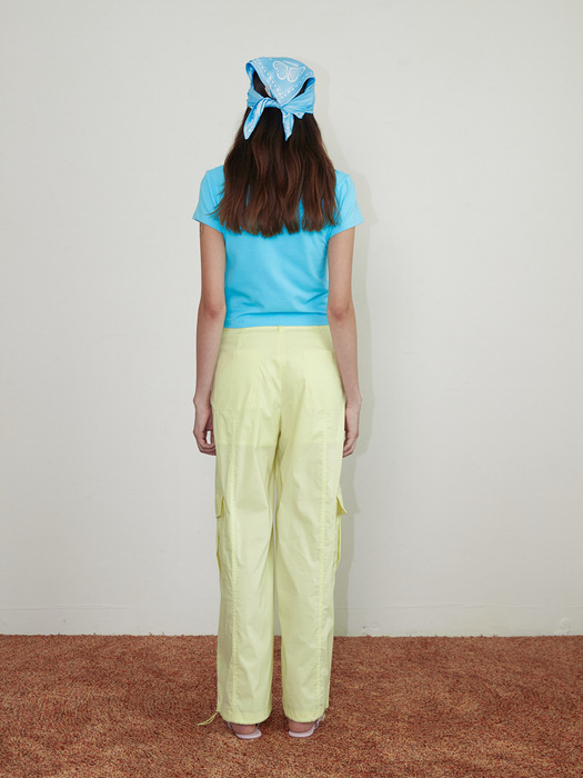 Quintessential Cropped T-shirt - Sky Blue